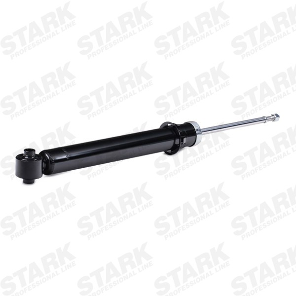 STARK SKSA-01333881 Shock absorber Rear Axle, Gas Pressure, 592x400 mm, Twin-Tube, Telescopic Shock Absorber, Top pin, Bottom eye