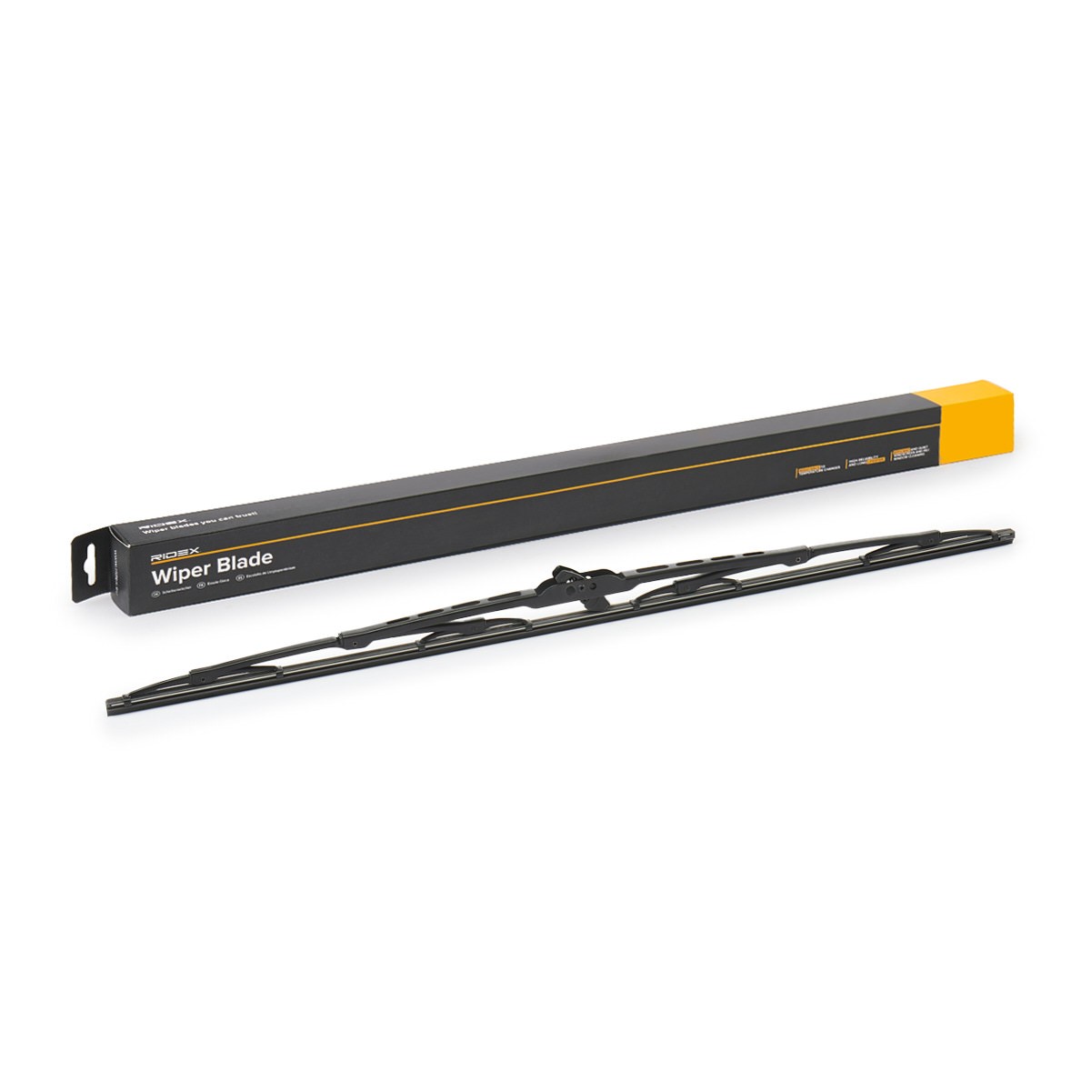 RIDEX 298W16988 Wiper blade 650 mm Front, both sides, Standard, 26 Inch , with pipe connector, with integrated washer fluid jet