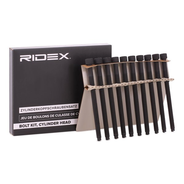 Original RIDEX Cylinder head screws 1217B0018 for VW TRANSPORTER