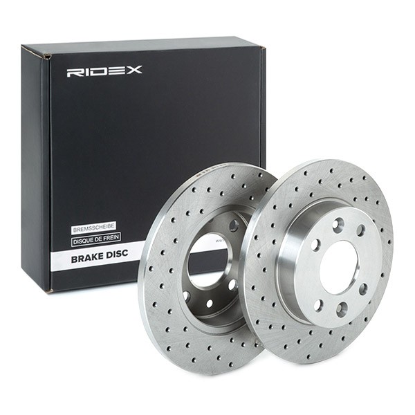 82B2841 Brake disc RIDEX 82B2841 review and test