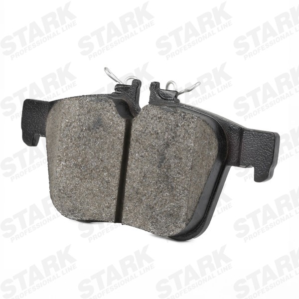 SKBP-0011989 Set of brake pads SKBP-0011989 STARK Rear Axle, incl. wear warning contact