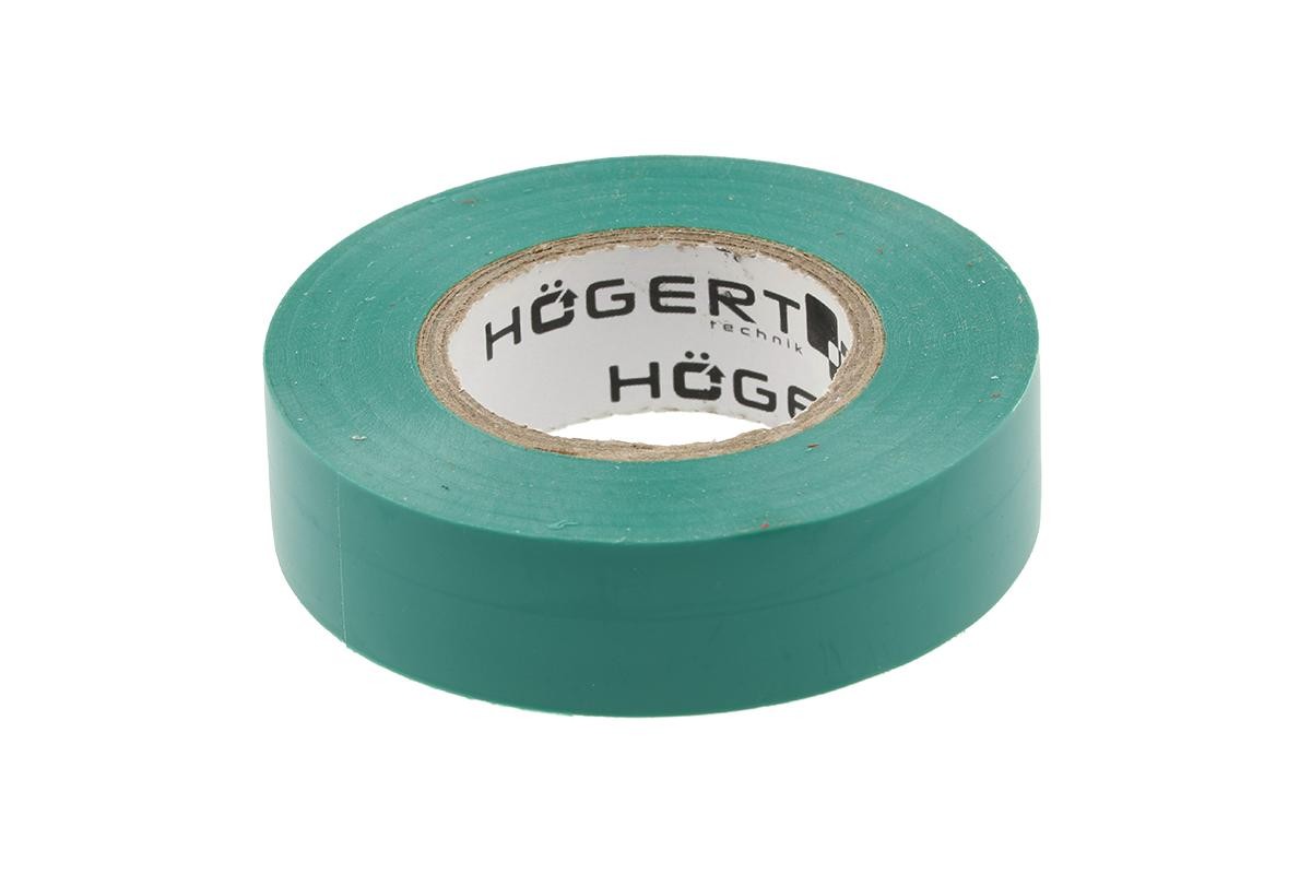 Hogert Technik HT1P284 Adhesive tapes 19mm, green, Fabric film, 20m
