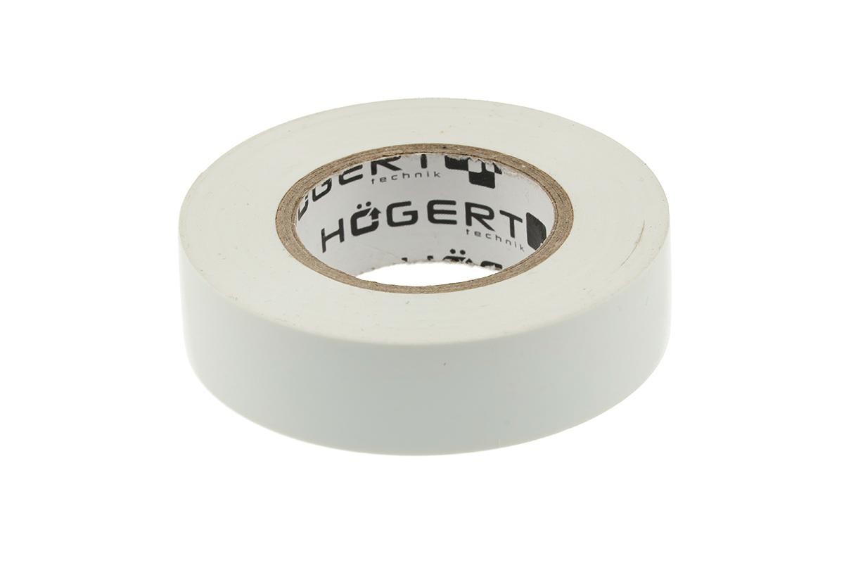 Hogert Technik HT1P285 Adhesive tape automotive 19mm, white, Fabric film, 20m