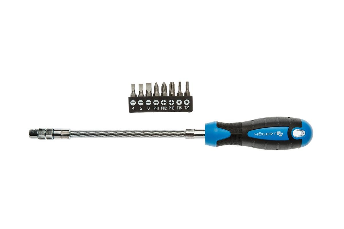 Multi-bit screwdrivers Hogert Technik HT1S090