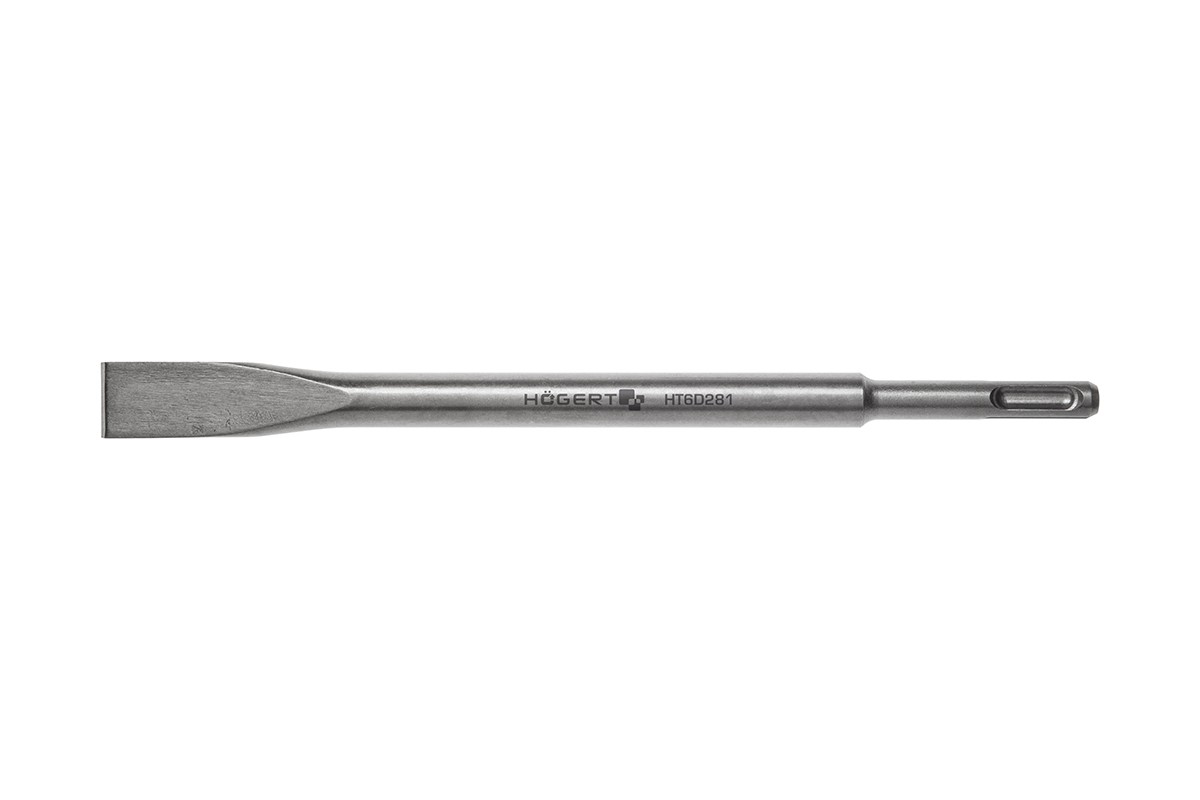 Hogert Technik HT6D281 Chisel, chisel hammer Blade width 1: 20mm, Ø: 14mm, Length: 250mm