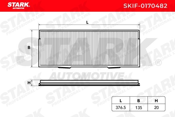 OEM-quality STARK SKIF-0170482 Air conditioner filter