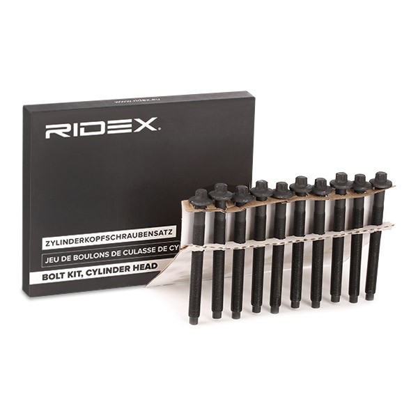 1217B0028 RIDEX Cylinder head bolts LAND ROVER Male Torx