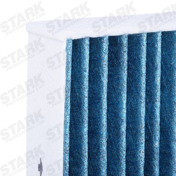 STARK SKIF-0170483 Air conditioner filter Activated Carbon Filter, with anti-allergic effect, with antibacterial action, Particulate filter (PM 2.5), 253 mm x 234,0 mm x 30,0 mm