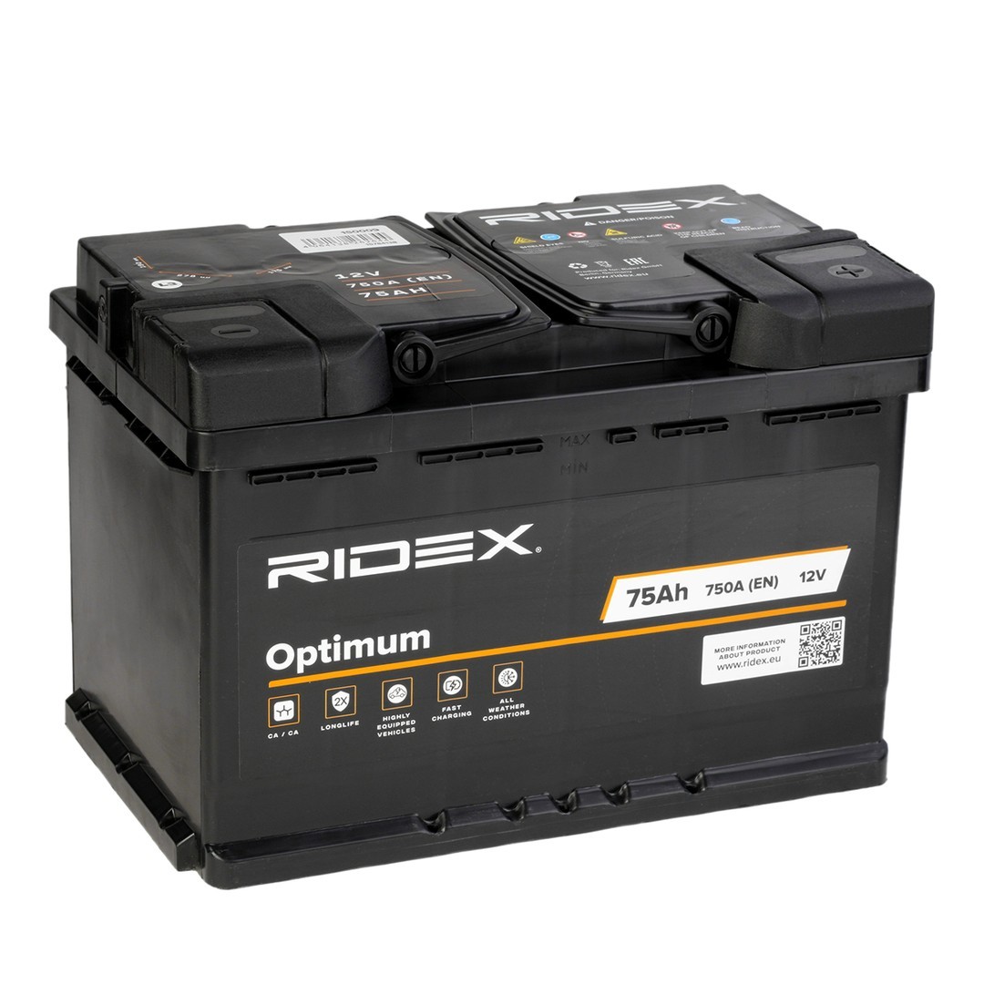 1S0009 RIDEX Batterie RENAULT TRUCKS Maxity