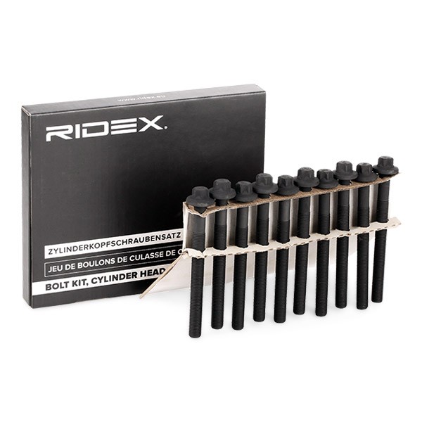 1217B0055 RIDEX Cylinder head bolts LAND ROVER Male Torx