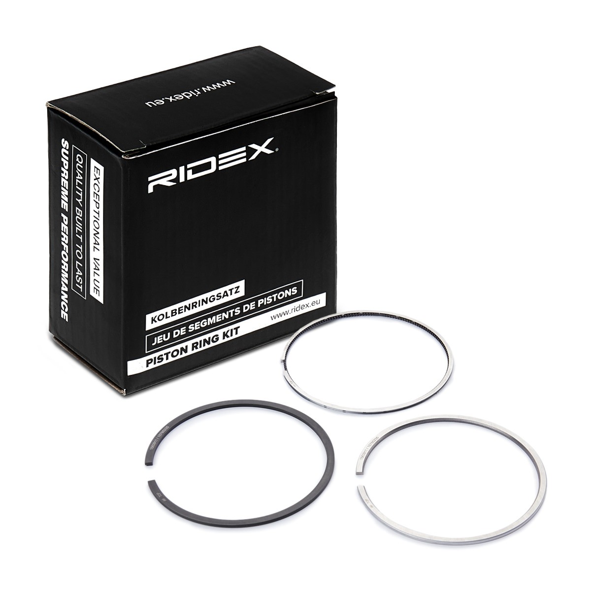 RIDEX 444P0040 Piston Ring Kit Cyl.Bore: 86,0mm