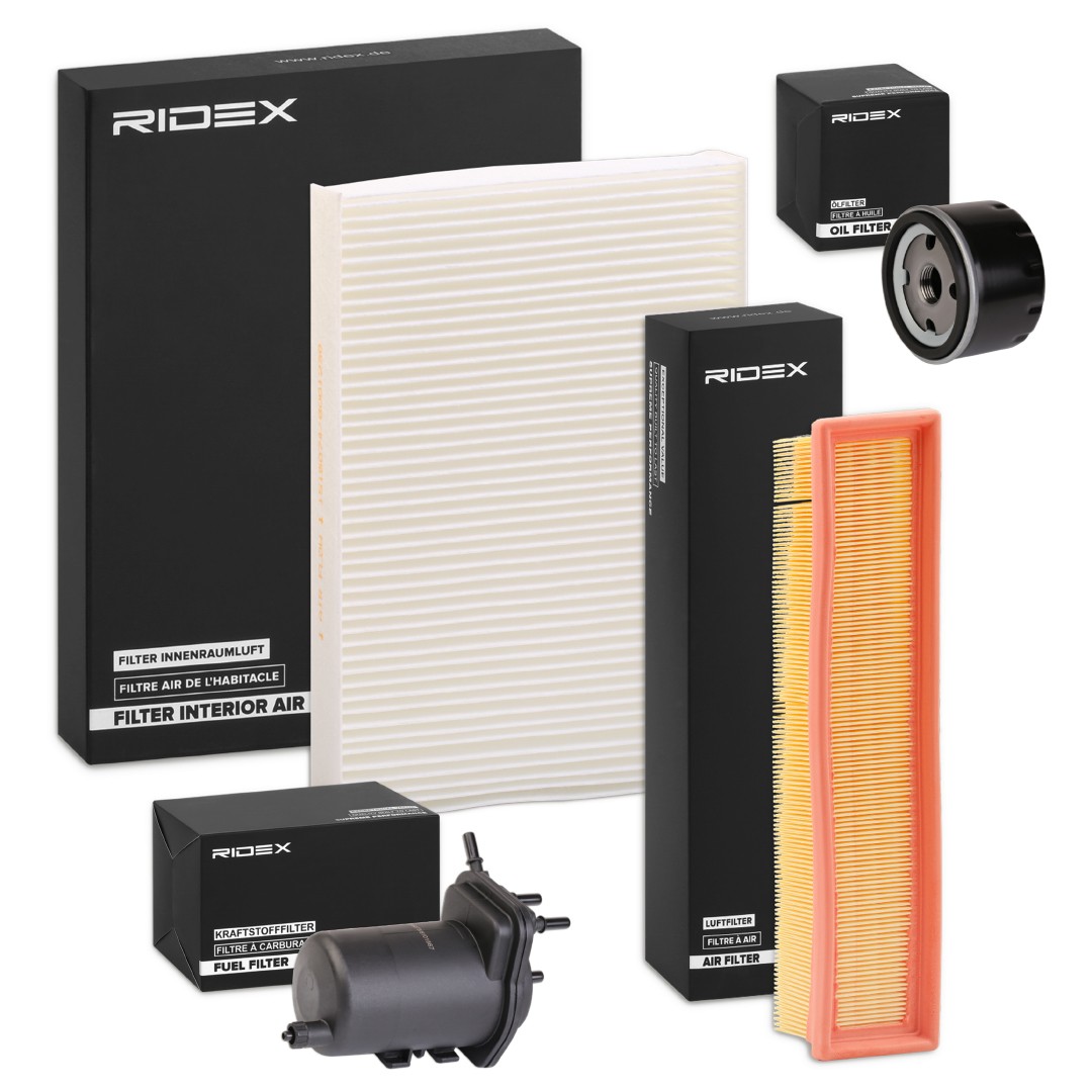 RIDEX 4055F0186 Filter kit 0055189961