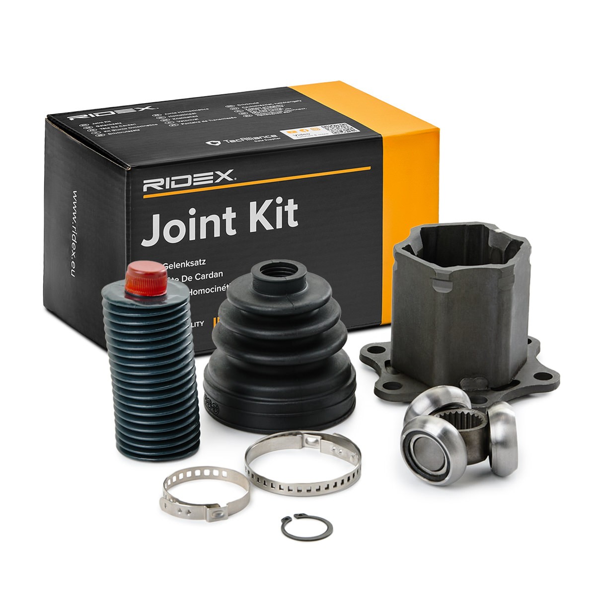 RIDEX 5J0402 Joint kit, drive shaft Front Axle, transmission sided