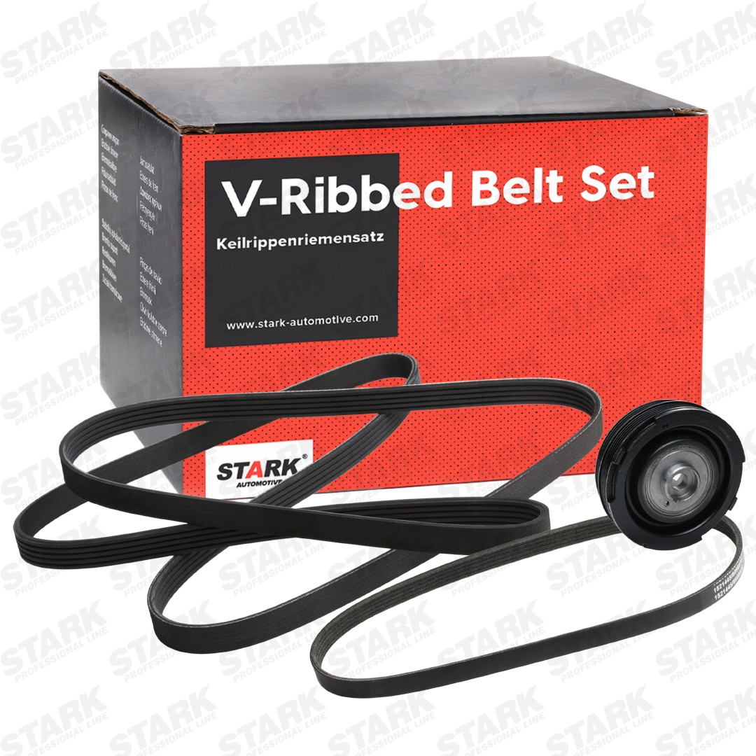 Great value for money - STARK V-Ribbed Belt Set SKRBS-1200536