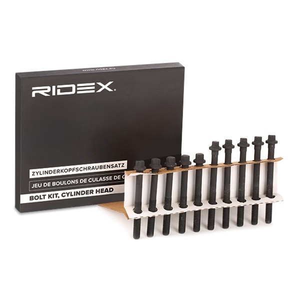 Original RIDEX Cylinder head bolt kit 1217B0074 for MERCEDES-BENZ SPRINTER