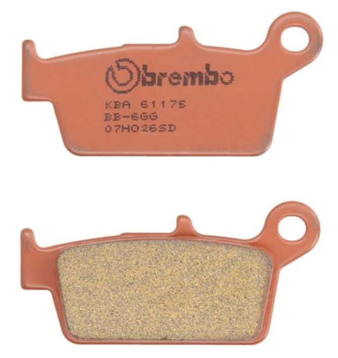 Original HMRacing Bremse Motorradteile: Bremsbeläge BREMBO 07HO26SD