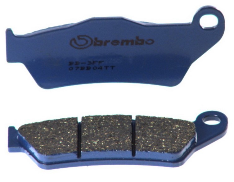 Skútr Brzdy díly: Sada brzdových destiček, kotoučová brzda BREMBO Carbon Ceramic 07BB04TT