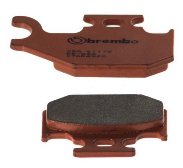 BREMBO Sinter Maxi Scooter, Front and Rear Height 1: 40.7mm, Height 2: 40.7mm, Width 1: 62mm, Width 2 [mm]: 82.2mm, Thickness 1: 9.5mm, Thickness 2: 9.5mm Brake pads 07GR49SD buy