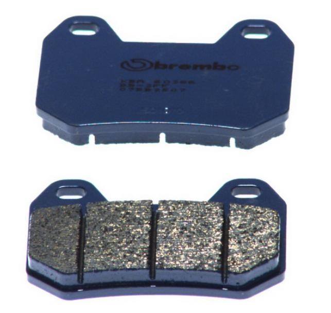 BREMBO Carbon Ceramic, Road Front and Rear Height: 54.6mm, Width: 74.9mm, Thickness: 8.9mm Brake pads 07BB2507 buy