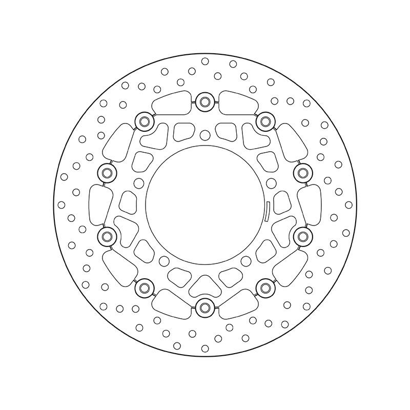 BREMBO Serie Oro Front, 310x5mm, 5, floating Ø: 310mm, Num. of holes: 5, Brake Disc Thickness: 5mm Brake rotor 78B40866 buy