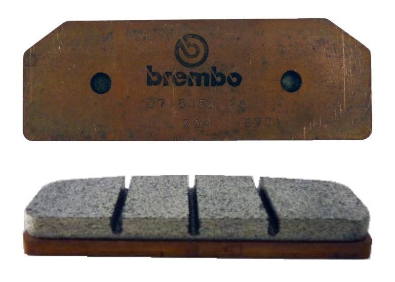BREMBO Brake pad kit 07835424