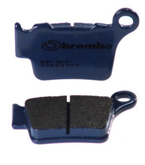 BREMBO Carbon Ceramic, Off Road 07BB27TT Brake pad set Front and Rear