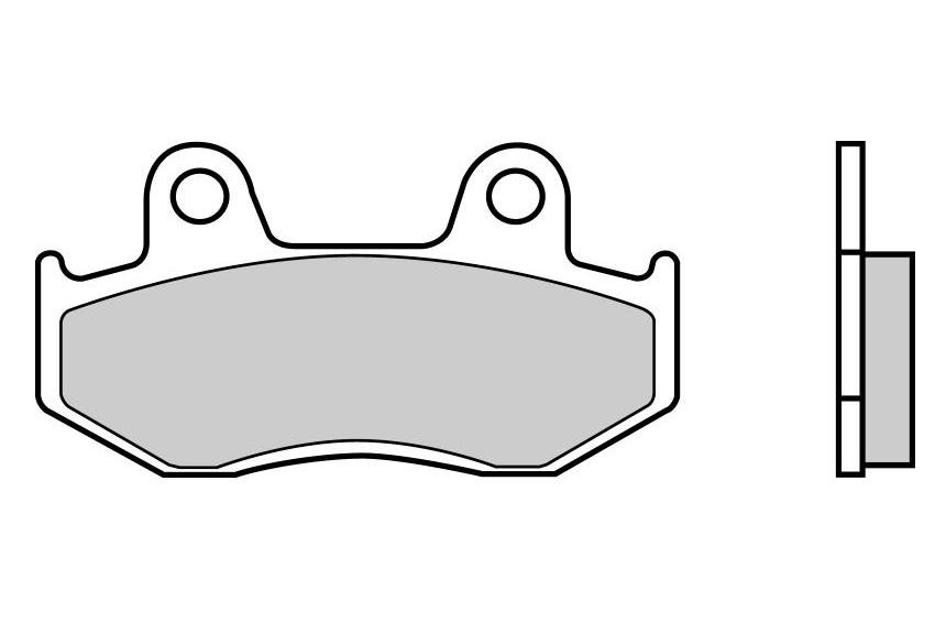 BREMBO Sinter Maxi Scooter 07038XS Brake pad set Front and Rear