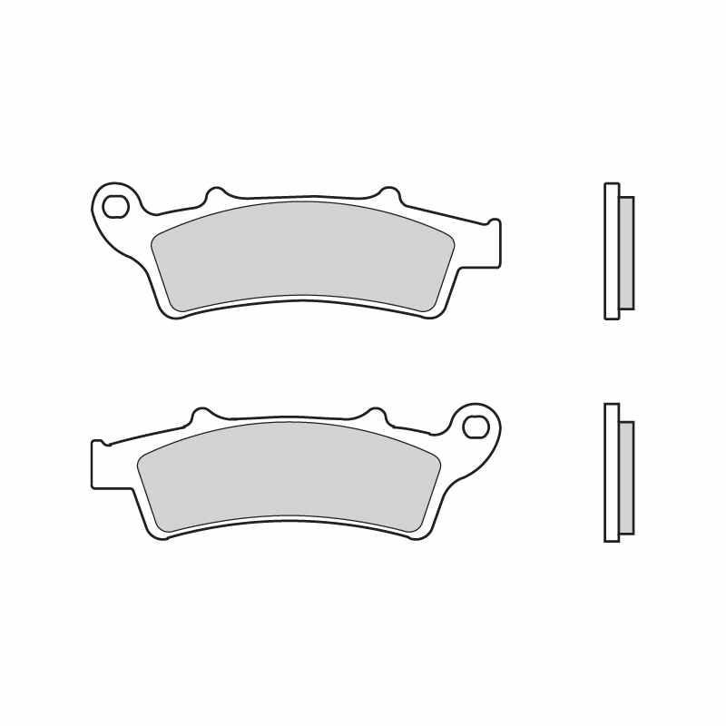 BREMBO Sinter Maxi Scooter 07045XS Brake pad set Front and Rear