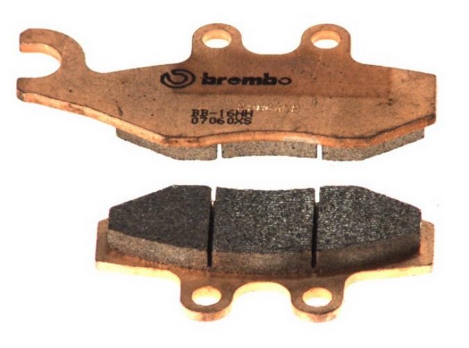 BREMBO Sinter Maxi Scooter Front and Rear Height 1: 41.9mm, Height 2: 41.9mm, Width 1: 76.7mm, Width 2 [mm]: 96.6mm, Thickness 1: 9mm, Thickness 2: 9mm Brake pads 07060XS buy