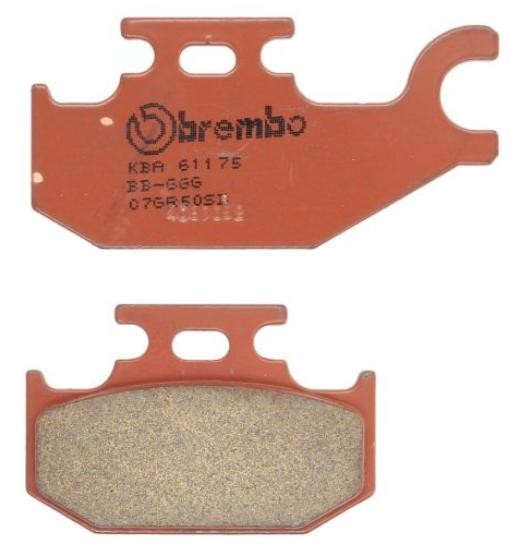 BREMBO Sinter Offroad 07GR50SD Brake pad set Front and Rear