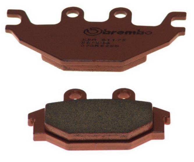 BREMBO Sinter Offroad Front and Rear Height 1: 47mm, Height 2: 47mm, Width 1: 94mm, Width 2 [mm]: 73mm, Thickness 1: 8.7mm, Thickness 2: 10.7mm Brake pads 07GR52SD buy