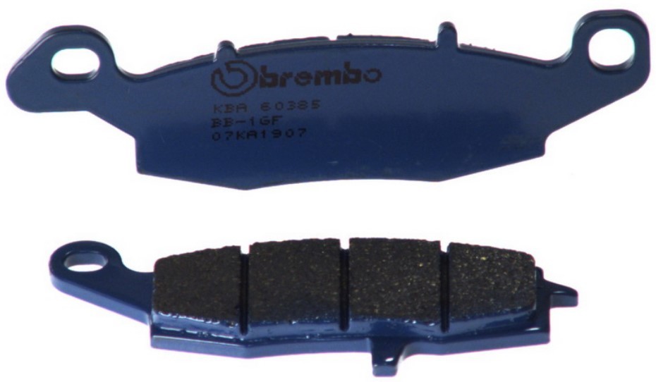 BREMBO Carbon Ceramic, Road Front and Rear Height 1: 37.4mm, Height 2: 44.4mm, Width 1: 133.5mm, Width 2 [mm]: 109.2mm, Thickness 1: 8.3mm, Thickness 2: 8.3mm Brake pads 07KA1907 buy
