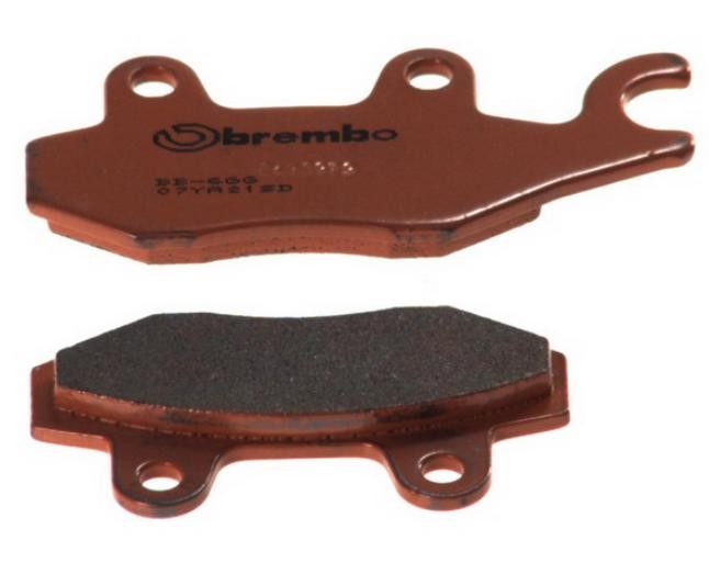 BREMBO Sinter Offroad Front and Rear Height 1: 41.9mm, Height 2: 41.9mm, Width 1: 96.6mm, Width 2 [mm]: 76.9mm, Thickness 1: 8mm, Thickness 2: 8mm Brake pads 07YA21SD buy