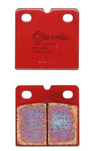 BREMBO Sinter, Road Front and Rear Height: 53.8mm, Width: 55.6mm, Thickness: 8.9mm Brake pads 07BB14SP buy