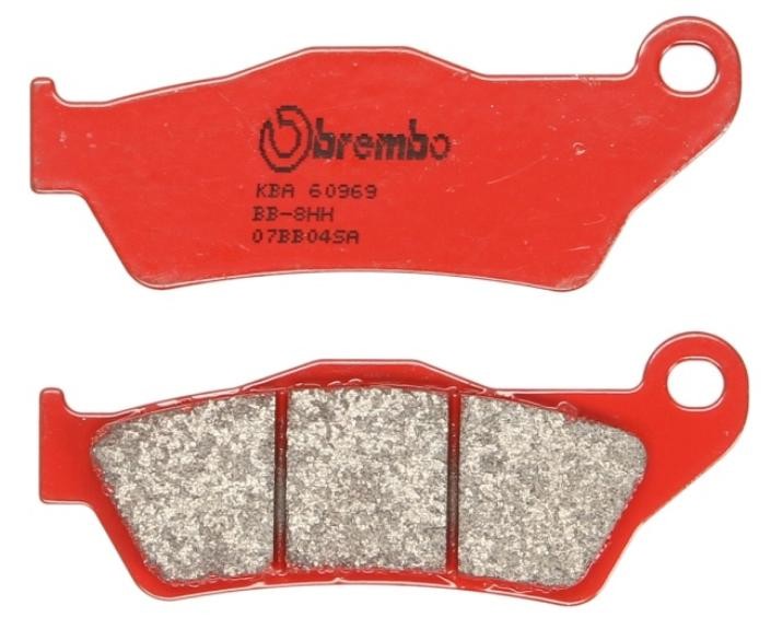 BREMBO Sinter, Road Front and Rear Height: 36.2mm, Width: 94mm, Thickness: 8mm Brake pads 07BB04SA buy