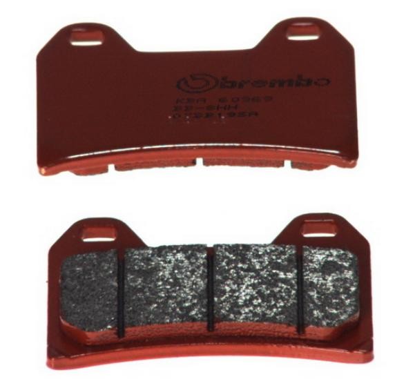 BREMBO Sinter, Road Front and Rear Height: 55.5mm, Width: 75.1mm, Thickness: 8.7mm Brake pads 07BB19SA buy