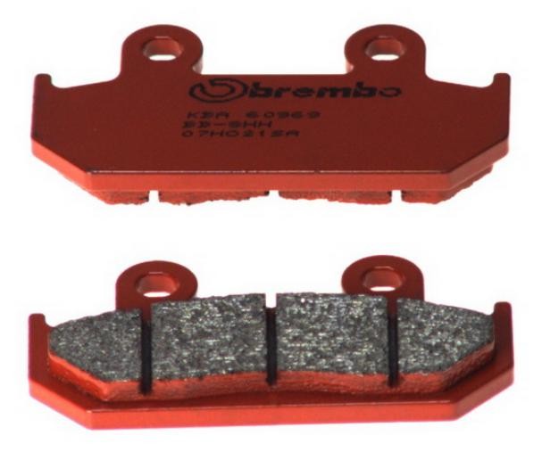 BREMBO Sinter, Road Front and Rear Height: 42.1mm, Width: 81.1mm, Thickness: 8.9mm Brake pads 07HO21SA buy