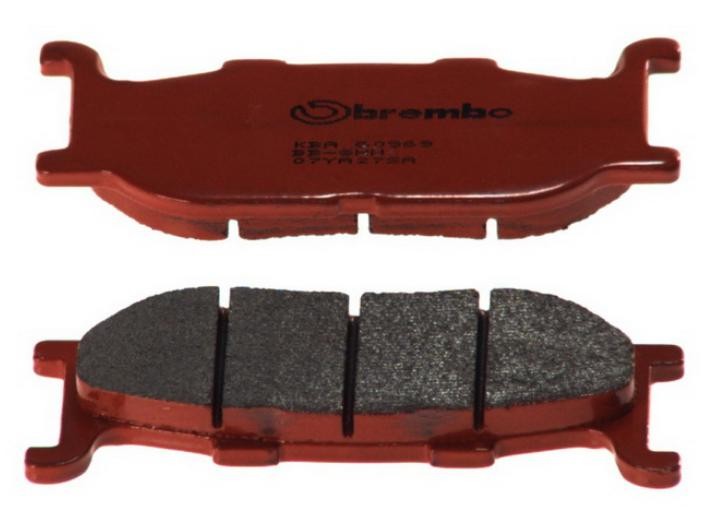 BREMBO Sinter, Road Front and Rear Height: 40.4mm, Width: 102mm, Thickness: 10mm Brake pads 07YA27SA buy