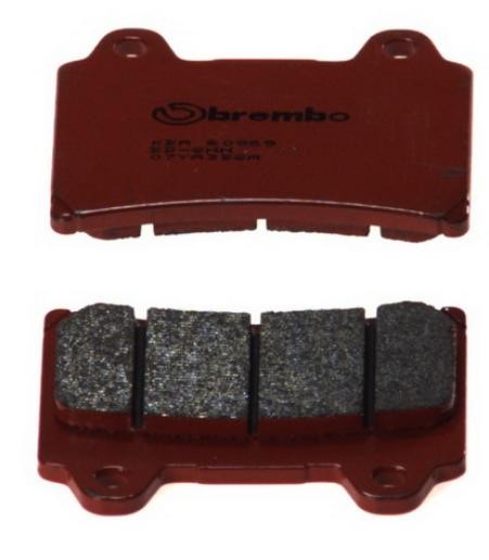 BREMBO Sinter, Road Front and Rear Height: 53.9mm, Width: 74.3mm, Thickness: 8.8mm Brake pads 07YA35SA buy