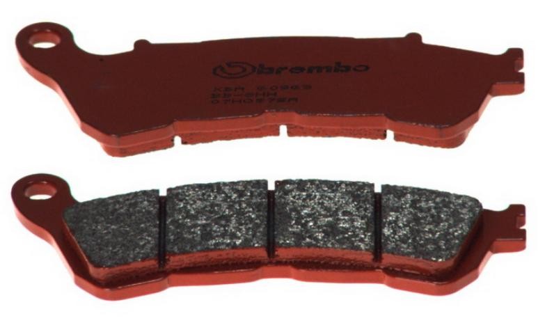 BREMBO Sinter, Road Front and Rear Height: 44.9mm, Width: 117.6mm, Thickness: 8.8mm Brake pads 07HO57SA buy