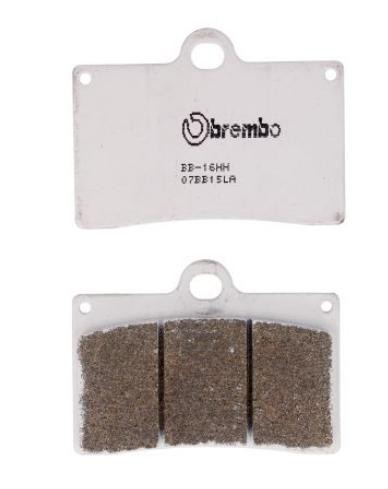 BREMBO Sinter, Road Front Height: 51mm, Width: 69.7mm, Thickness: 8.4mm Brake pads 07BB15LA buy