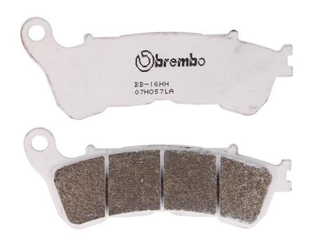 BREMBO Sinter, Road Front Height: 44.9mm, Width: 117.6mm, Thickness: 8.8mm Brake pads 07HO57LA buy