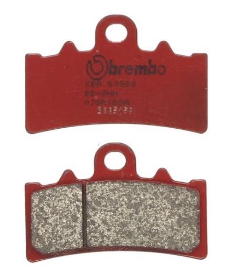 BREMBO Sinter, Road Front Height: 45.4mm, Width: 69.4mm, Thickness: 8.7mm Brake pads 07GR18SA buy