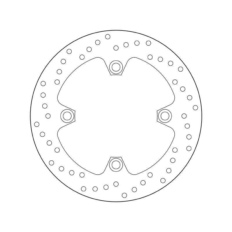 BREMBO Fixed , Serie Oro Brake Disc Front and Rear 68B40740 HONDA Moped Maxi scooters