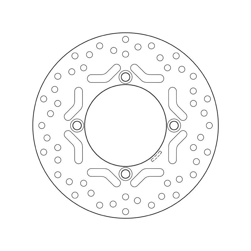 BREMBO Fixed , Serie Oro 68B40775 HONDA Maxi-Scooter Bremsscheibe vorne, 240x4mm, 4
