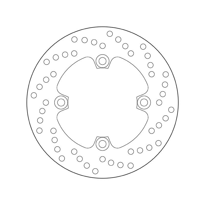 BREMBO Fixed , Serie Oro Rear, 220x5mm, 4 Ø: 220mm, Num. of holes: 4, Brake Disc Thickness: 5mm Brake rotor 68B40747 buy