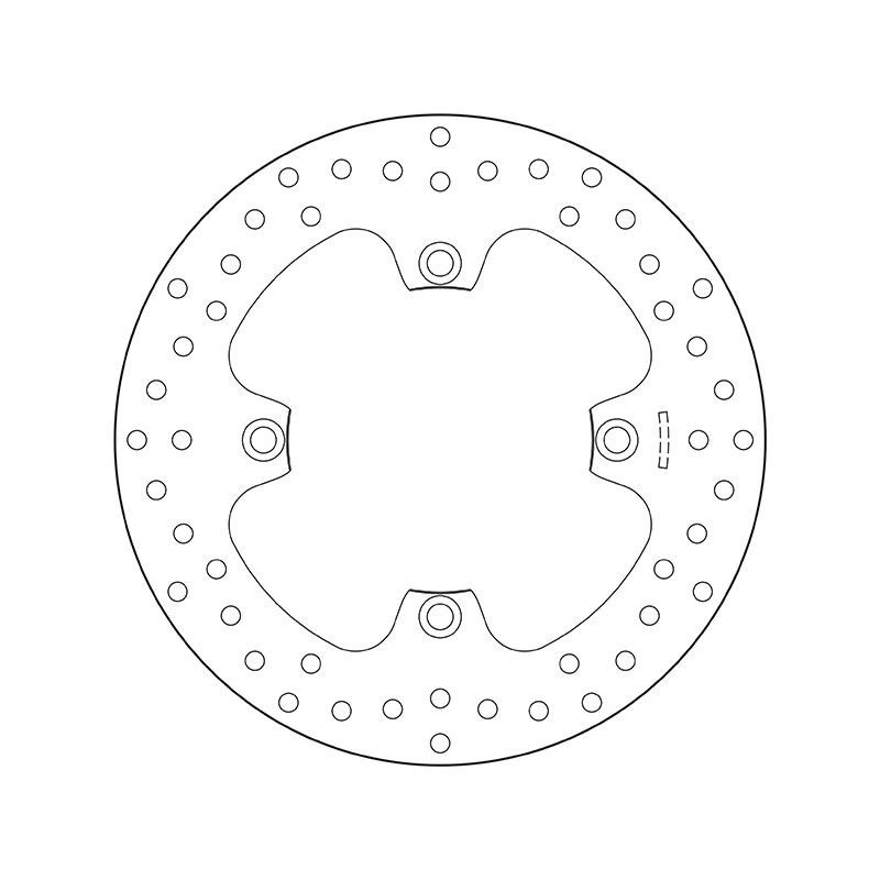 BREMBO Fixed , Serie Oro Rear, 240x4mm, 4 Ø: 240mm, Num. of holes: 4, Brake Disc Thickness: 4mm Brake rotor 68B40789 buy