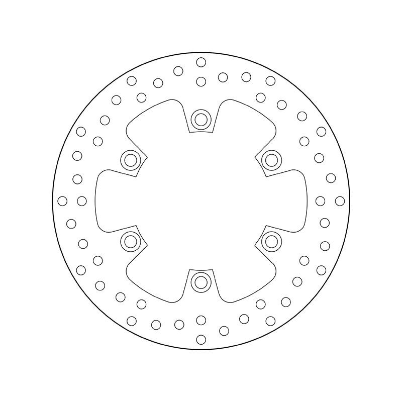 BREMBO Fixed , Serie Oro Front, 260x4.5mm, 6 Ø: 260mm, Num. of holes: 6, Brake Disc Thickness: 4.5mm Brake rotor 68B407B3 buy