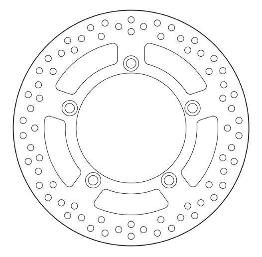 BREMBO Oro Fixed Disc Front, 260x4.5mm Ø: 260mm, Brake Disc Thickness: 4.5mm Brake rotor 68B407B4 buy