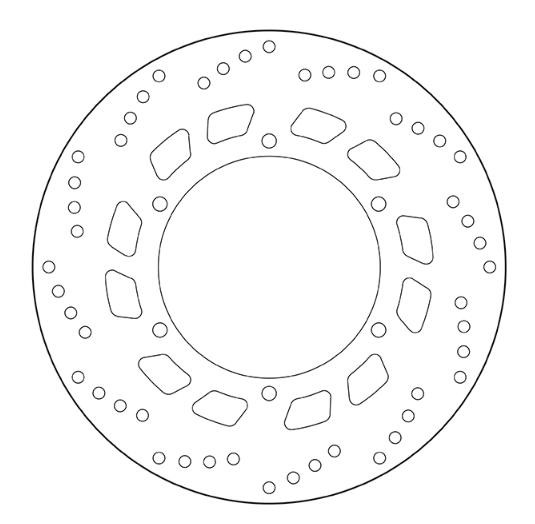 BREMBO Oro Fixed Disc Front and Rear, 282x5mm Ø: 282mm, Brake Disc Thickness: 5mm Brake rotor 68B407D0 buy